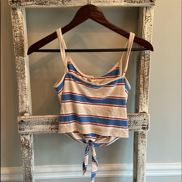 Cropped/Striped/Tank Top - Picture 5 of 5